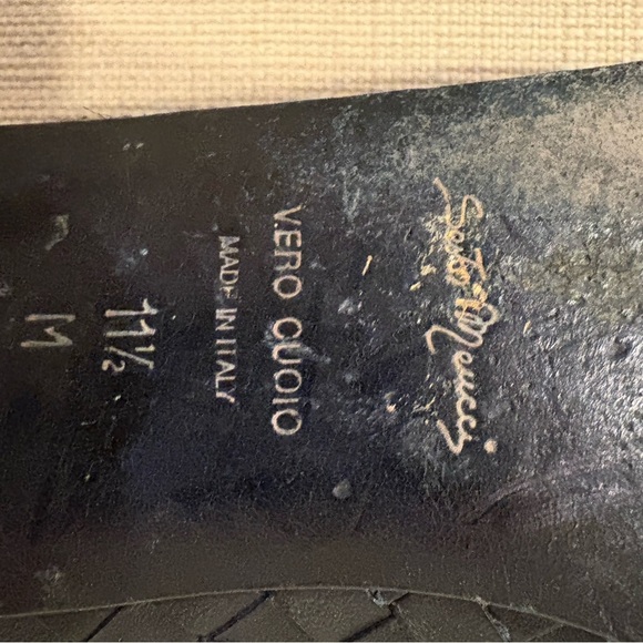 Sesto Meucci pre-owned Black Woven Loafers - Picture 3 of 3